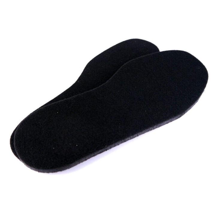 BLACK FELT SOLES