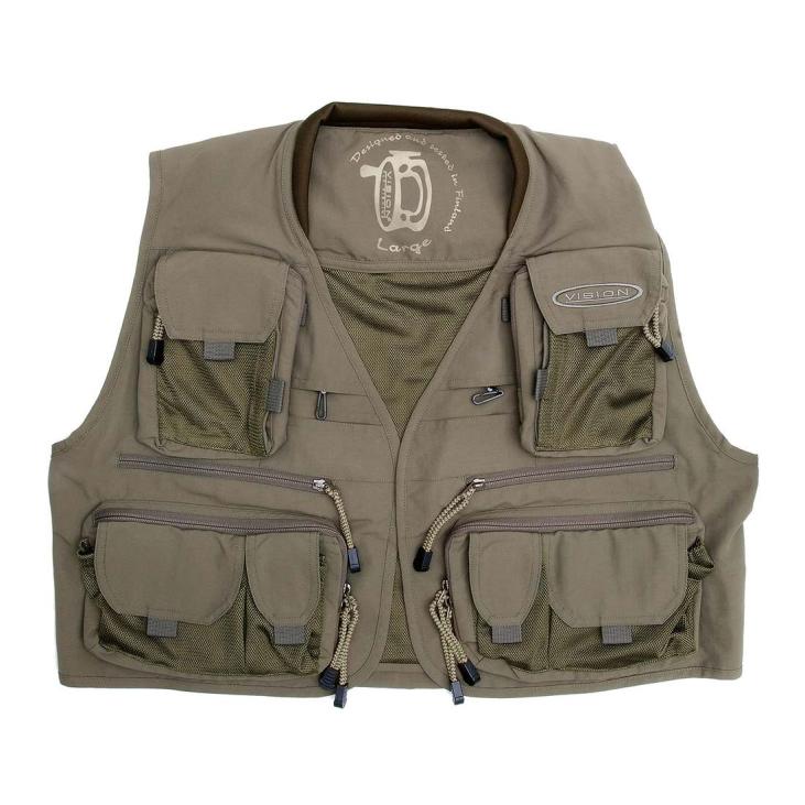 Caribou fly fishing vest green Vision