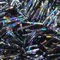 TINSEL CHENILLE Materials Colors : Black & Holographic Silver