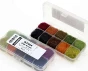 ALPACA DUBBING Materials Colors : 10 Colors Box Dark