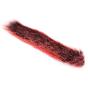 DYED GREY SQUIRREL TAIL Materials Colors : Red