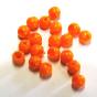 FLUO HOT HEADS 4mm Materials Colors : Fluo Orange