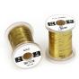 FLAT METALLIC TINSEL 0.40 MM Ribbing : Gold