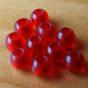 PLASTIC HOTHEADS 3MM Materials Colors : Red Blood