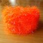 UV CRYSTAL HACKLE Materials Colors : Ultimate Fire Orange