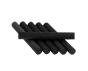 5MM BOOBY FOAM CYLINDERS Materials Colors : Black